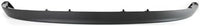 Front Bumper Chrome Steel + Lower Valance Air Deflector Textured + Brackets Left & Right Side Direct Replacement Compatible With 2002-2005 Dodge Ram 1500