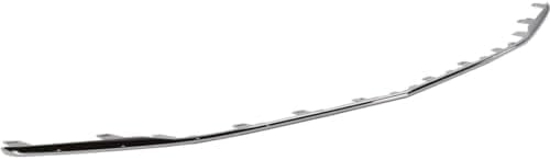 Front Bumper Molding Chrome Plastic Direct Replacement Compatible With 2015-2019 Cadillac ATS GM1044134 22879656