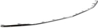 Front Bumper Molding Chrome Plastic Direct Replacement Compatible With 2015-2019 Cadillac ATS GM1044134 22879656