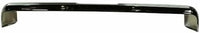Rear Bumper Face Bar Chrome Steel Without Impact Strip Holes Direct Replacement Compatible With 1981-1987 Chevrolet & GMC C/K Series / 1981-1991 Suburban GM1102136 14021280