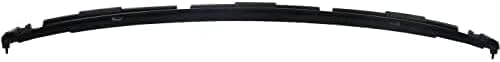 Front Bumper Lower Grille Textured Dark Gray Plastic Direct Replacement Compatible With 2017-2019 Kia Soul KI1036137 86562B2500
