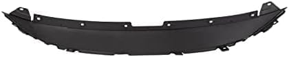 Front Grille Upper Cover Primed Plastic Direct Replacement Compatible With 2018-2020 Honda Accord HO1210155 71105TVAA00ZZ