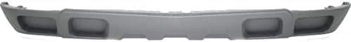 Front Bumper Lower Valance Air Deflector Textured Gray Without Fog Light & Tow Hook Holes Direct Replacement Compatible With 2003-2006 Chevrolet Silverado 1500 2500HD 3500 GM1092206