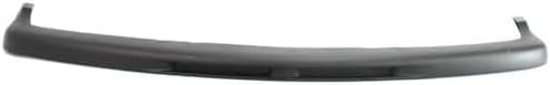 Front Bumper Face Bar Upper Cover Black + Lower Valance Air Deflector Textured Gray Direct Replacement Compatible With 2000-2006 Chevrolet Tahoe GM1092209 GM1051103 15050703 15766483