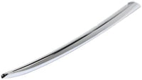 Set Of 2 Front Bumper Molding Chrome Left Driver & Right Passenger Side Direct Replacement Compatible With 2013-2016 Nissan Pathfinder NI1047102 NI1046102 620743KA0A 620753KA0A