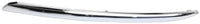Set Of 2 Front Bumper Molding Chrome Left Driver & Right Passenger Side Direct Replacement Compatible With 2013-2016 Nissan Pathfinder NI1047102 NI1046102 620743KA0A 620753KA0A