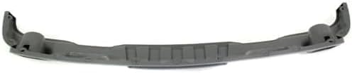 Front Bumper Face Bar Upper Cover Black + Lower Valance Air Deflector Textured Gray Direct Replacement Compatible With 2000-2006 Chevrolet Tahoe GM1092209 GM1051103 15050703 15766483