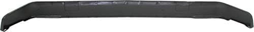Front Bumper Chrome Steel With Molding Holes + Lower Valance Primed Direct Replacement Compatible With 1991-1994 Chevrolet S10 / Blazer / 1991 GMC S15 Jimmy / 1991-1993 Sonoma