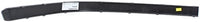 Set Of 2 Front Bumper Upper Molding Primed Plastic Left Driver & Right Passenger Side Direct Replacement Compatible With 2001-2003 BMW 5-Series BM1046105 BM1047105