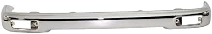 Front Bumper Face Bar Chrome Steel Direct Replacement Compatible With 1995-1997 Toyota Tacoma TO1002154 5210104060