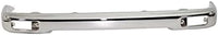 Front Bumper Face Bar Chrome Steel Direct Replacement Compatible With 1995-1997 Toyota Tacoma TO1002154 5210104060