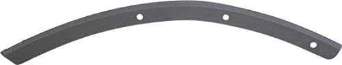 Front Bumper End Cap Without Fog Light Hole + Outer Filler Primed Left Driver & Right Passenger Side Direct Replacement Compatible With 2007-2013 Chevrolet Silverado 1500 GM1017103