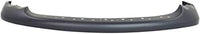 Front Bumper Upper Cover Primed Plastic Direct Replacement Compatible With 2002-2005 Dodge Ram 1500 2500 3500 CH1000338 5073002AC