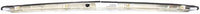 Front Hood Molding Assembly Chrome Plastic Direct Replacement Compatible With 2004-2008 Acura TL AC1235101 75120SEPA00