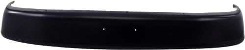 Front Bumper Primed Without Pad Holes And Bumper Cut Outs Direct Replacement Compatible With 1992-1996 Ford Bronco / 1992-1997 Ford F- Series FO1002340 F2TZ17757D