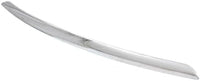 Front Bumper Molding Chrome Plastic Direct Replacement Compatible With 2015-2019 Nissan Versa NI1044110 620849KM0B