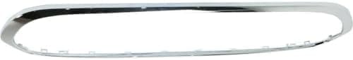 Front Grille Molding Chrome Plastic Direct Replacement Compatible With 2014-2021 Mini Cooper MC1202100 51137300589