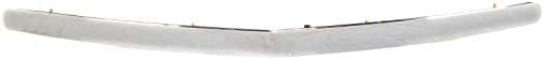 Front Hood Molding Assembly Chrome Plastic Direct Replacement Compatible With 2004-2008 Acura TL AC1235101 75120SEPA00