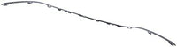 Front Grille Molding Chrome Plastic Direct Replacement Compatible With 2015-2017 Chrysler 200 CH1210119 68202984AB