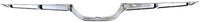 Front Grille Molding Center Chrome Plastic Direct Replacement Compatible With 2013-2015 Subaru XV Crosstrek SU1210100 91123FJ040