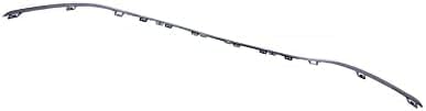 Front Grille Molding Chrome Plastic Direct Replacement Compatible With 2015-2017 Chrysler 200 CH1210119 68202984AB