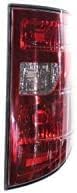 Set Of 2 Tail Light Lens and Housing Plastic Left Driver & Right Passenger Side Direct Replacement Compatible With 2009-2014 Honda Ridgeline HO2819140 HO2818140