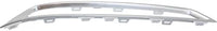 Set Of 2 Front Bumper Grille Molding Painted Silver Left Driver & Right Passenger Side Direct Replacement Compatible With 2010-2013 Acura MDX AC1039111 AC1038111 71104STXA00