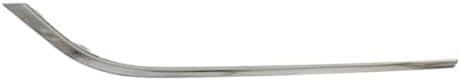 Set Of 2 Front Bumper Trim Chrome Plastic Left Driver & Right Passenger Side Direct Replacement Compatible With 2012-2015 Volkswagen Passat VW1046107 VW1047107