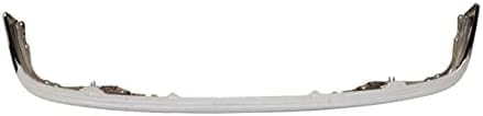 Front Bumper Face Bar Chrome Steel Direct Replacement Compatible With 1995-1997 Toyota Tacoma TO1002154 5210104060