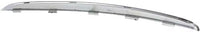 Set Of 2 Front Bumper Molding Chrome Plastic Left Driver & Right Passenger Side Direct Replacement Compatible With 2005-2010 Volkswagen Jetta VW1213100 VW1212100
