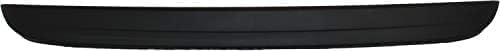Front Bumper Cover + Lower Valance Air Dam Primed + Molding Chrome + Fog Light Cover Left & Right Side Direct Replacement Compatible With 2005-2007 Jeep Grand Cherokee CH1038112
