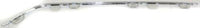 Front Bumper Molding Chrome Left Driver Side Direct Replacement Compatible With 2005-2010 Chrysler 300 CH1058129 4805937AA
