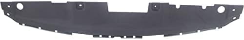 Front Upper Radiator Support Cover Textured Plastic Direct Replacement Compatible With 2012-2017 Hyundai Accent HY1224102 863521R000