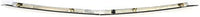 Front Hood Molding Assembly Chrome Plastic Direct Replacement Compatible With 2004-2008 Acura TL AC1235101 75120SEPA00