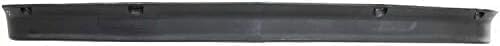 Front Bumper Chrome Steel With Pad Holes + Center Filler + Lower Valance Air Deflector + Molding Impact Strip Direct Replacement Compatible With 1994-2002 Chevrolet/GMC C/K-Series