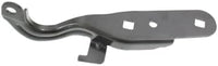 Set of 2 Front Hood Hinge Upper Steel Left Driver & Right Passenger Side Direct Replacement Compatible with 2010-2017 Chevrolet Equinox/Terrain GM1236155 GM1236154