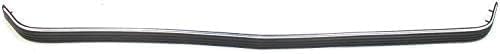Front Bumper Chrome Steel With Pad Holes + Center Filler + Lower Valance Air Deflector + Molding Impact Strip Direct Replacement Compatible With 1994-2002 Chevrolet/GMC C/K-Series