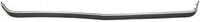 Front Bumper Chrome Steel With Pad Holes + Center Filler + Lower Valance Air Deflector + Molding Impact Strip Direct Replacement Compatible With 1994-2002 Chevrolet/GMC C/K-Series