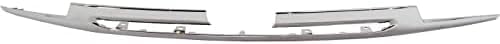 Front Grille Upper Molding Chrome Direct Replacement Compatible With 2017-2020 Honda Ridgeline HO1210153 71151T6ZA00