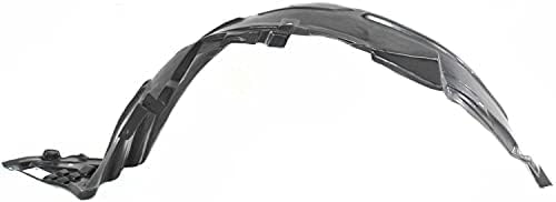 Set Of 2 Front Fender Liner Right Passenger & Left Driver Side Direct Replacement Compatible With 2006-2011 Honda Civic HO1251107 HO1250107 74101SNAA10 74151SNAA10