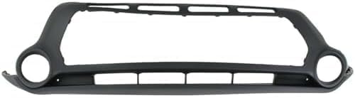 Front Bumper Grille Textured Gray + Upper & Lower Cover Direct Replacement Compatible With 2014-2016 Kia Soul KI1014100 KI1015104 KI1036119 86511B2000 86512B2000 86561B2000