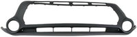 Front Bumper Grille Textured Gray + Upper & Lower Cover Direct Replacement Compatible With 2014-2016 Kia Soul KI1014100 KI1015104 KI1036119 86511B2000 86512B2000 86561B2000