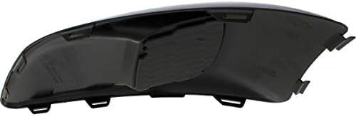 Set Of 2 Front Fog Lights Cover Plastic Left Driver & Right Passenger Side Direct Replacement Compatible With 2012-2016 Chevrolet Sonic GM1039134 GM1038134 96694774 96694768
