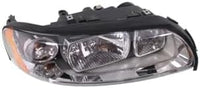 Set Of 2 Front Headlight Assembly Left Driver & Right passenger Side Direct Replacement Compatible With 2005-2009 Volvo S60 VO2502120 VO2503120 312768088 312768070