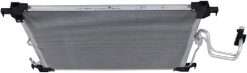 Front A/C Condenser Aluminum Core Direct Replacement Compatible With 2008-2012 Infiniti EX35 / 2009-2012 FX35 / 2009-2013 FX50 / 2014-2017 QX50 / QX70 IN3030161 921101BA0A