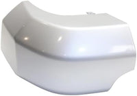 Set Of 2 Rear Bumper End Cap Painted Silver Plastic Left Driver & Right Passenger Side Direct Replacement Compatible With 2007-2014 Toyota FJ Cruiser TO1105121 TO1104121