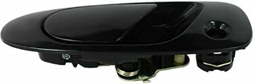 Set of 2 Front Exterior Door Handle Textured Right Passenger & Left Driver Side Direct Replacement Compatible with 1992-1995 Honda Civic / 1993-1997 Del Sol HO1310122 HO1311122