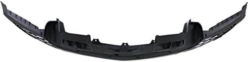 Front Bumper Grille Textured Gray Plastic Direct Replacement Compatible With 2010-2011 Mazda 3 MA1036112 BBM4501T1H