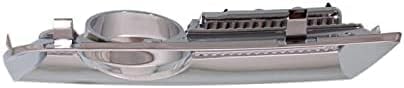 Set Of 2 Front Fog Light Molding Chrome Right Passenger & Left Driver Side Direct Replacement Compatible With 2010-2015 GMC Terrain GM1039123 GM1038123 25818476 25818477