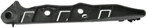 Set Of 2 Front Bumper Support Bracket Plastic Right Passenger & Left Driver Side Direct Replacement Compatible With 2008-2010 BMW 5-Series BM1043102 BM1042102 51117178078 51117178077